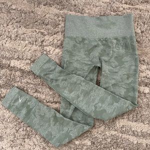 Camo Gymshark leggings